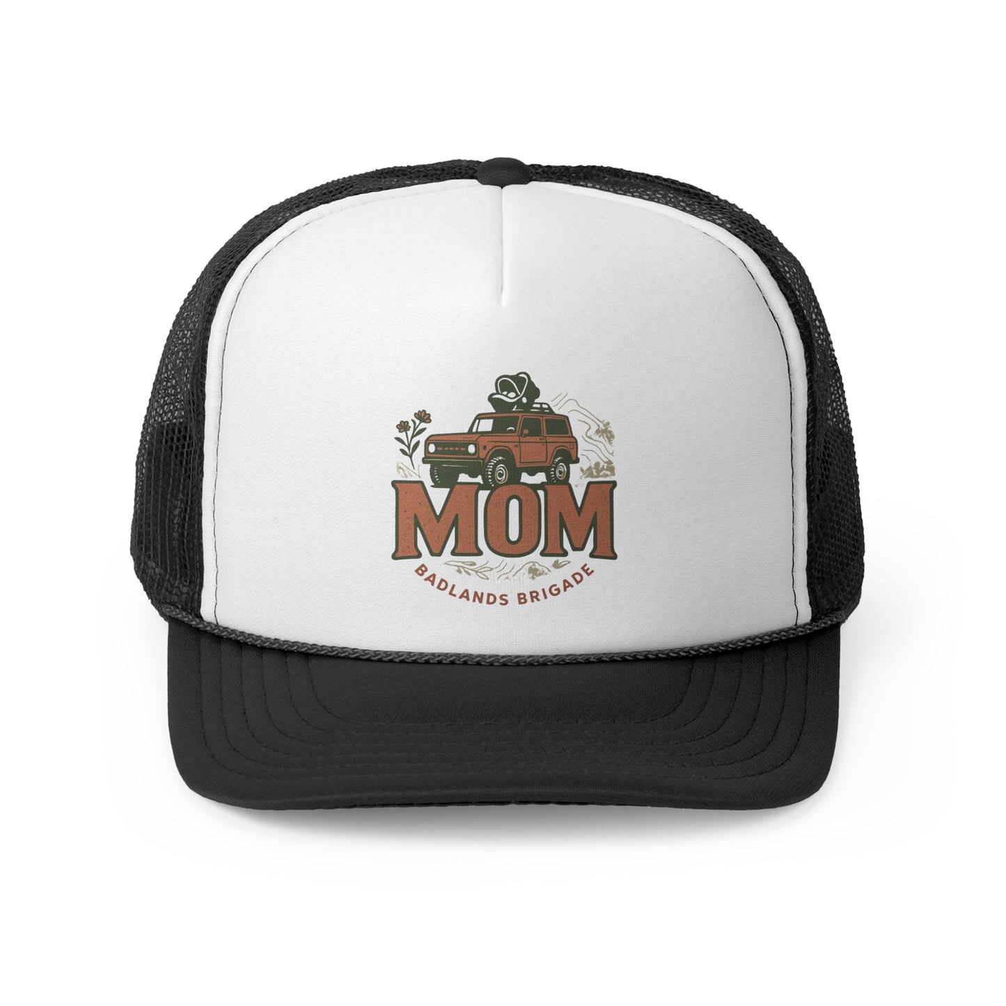 MOM's Adventure Stylish Trucker Cap – Adventure Ready with 'MOM' Design