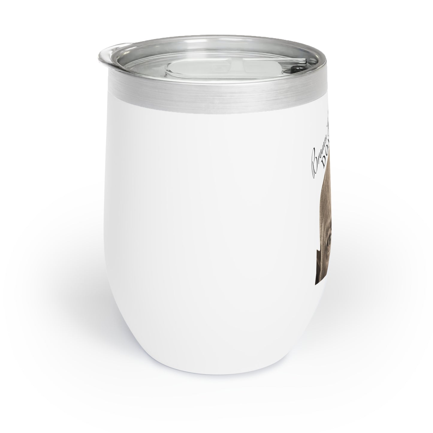 Bronco Hair, Don't Care / Men's / Funny - Chill Wine Tumbler