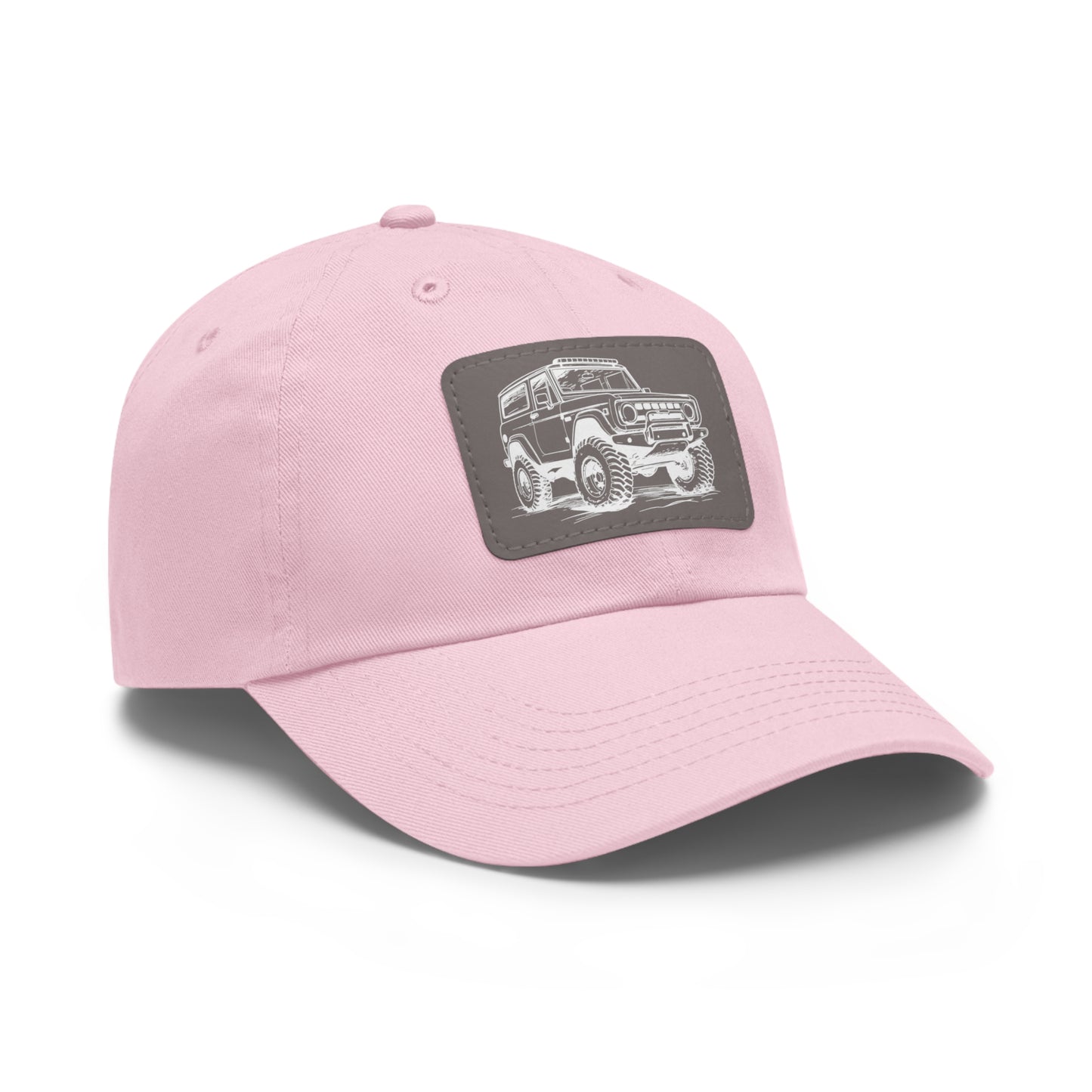 Off-Road Dad Hat with Leather Patch