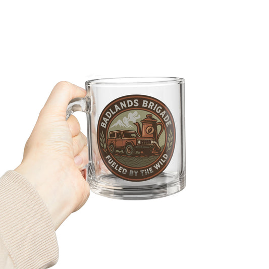 Badlands Brigade 10oz Coffee Mug - Fueled by the Wild Adventure Mug
