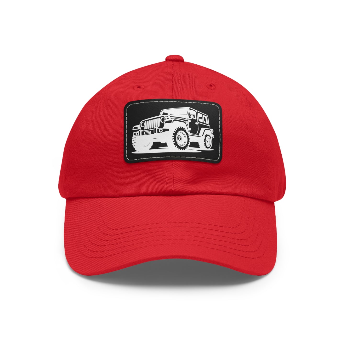 Off-Road Dad Hat with Leather Patch