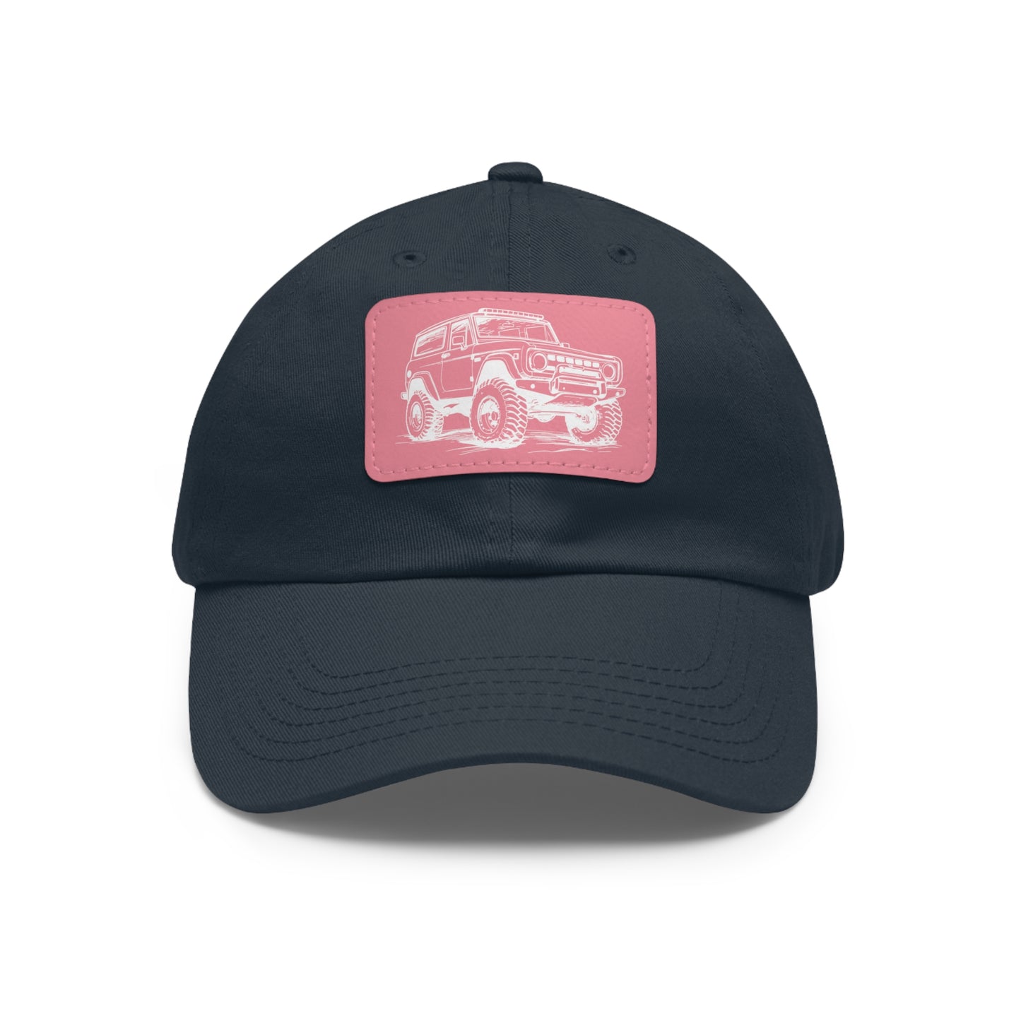Off-Road Dad Hat with Leather Patch