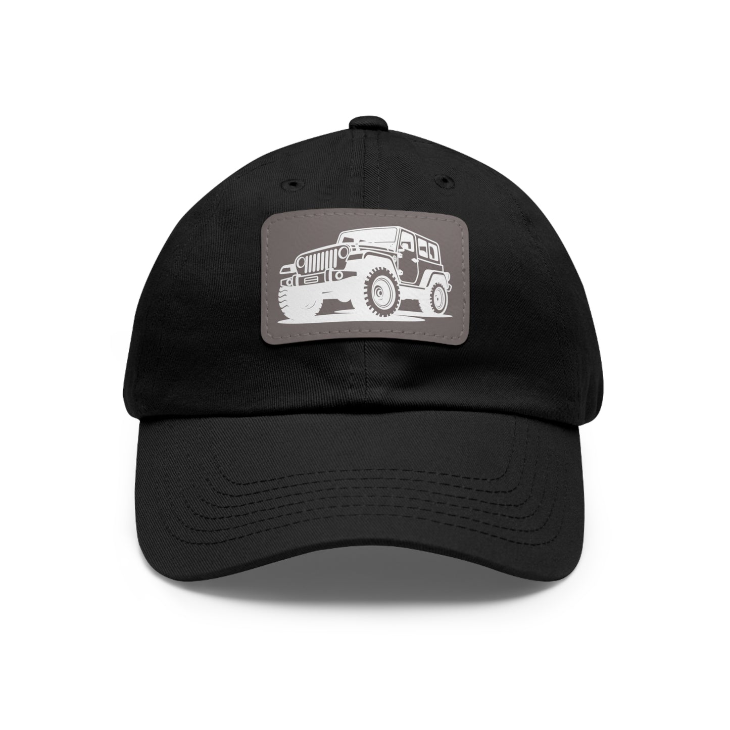 Off-Road Dad Hat with Leather Patch