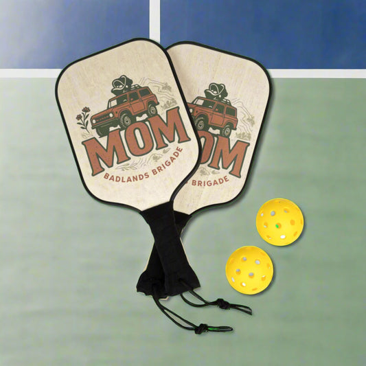 MOM's Pickleball Paddle Kit - Fun & Durable Set for Family Play