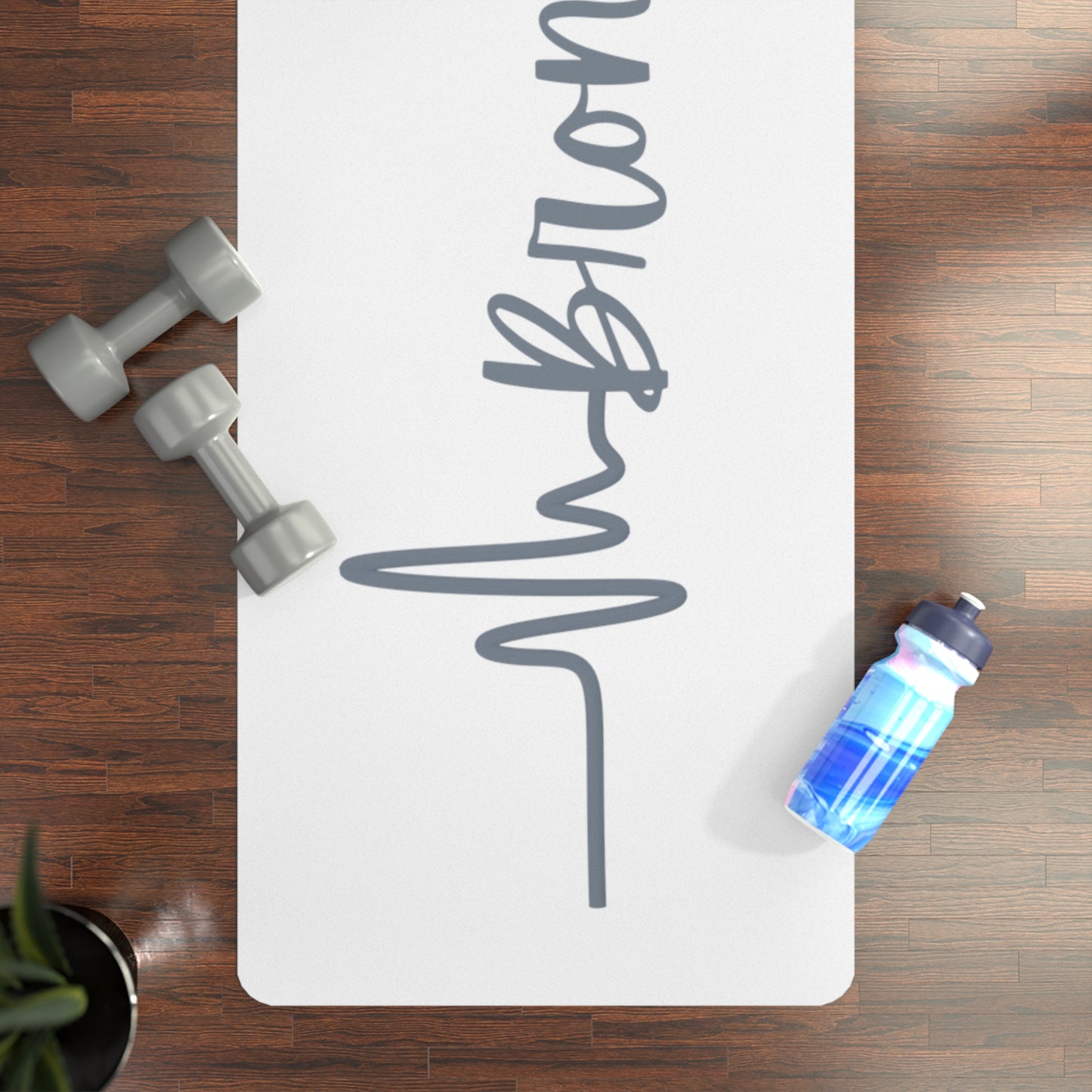 Bronco Heartrate - Rubber Yoga Mat