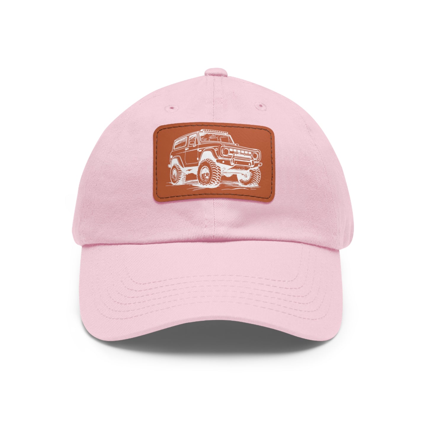 Off-Road Dad Hat with Leather Patch