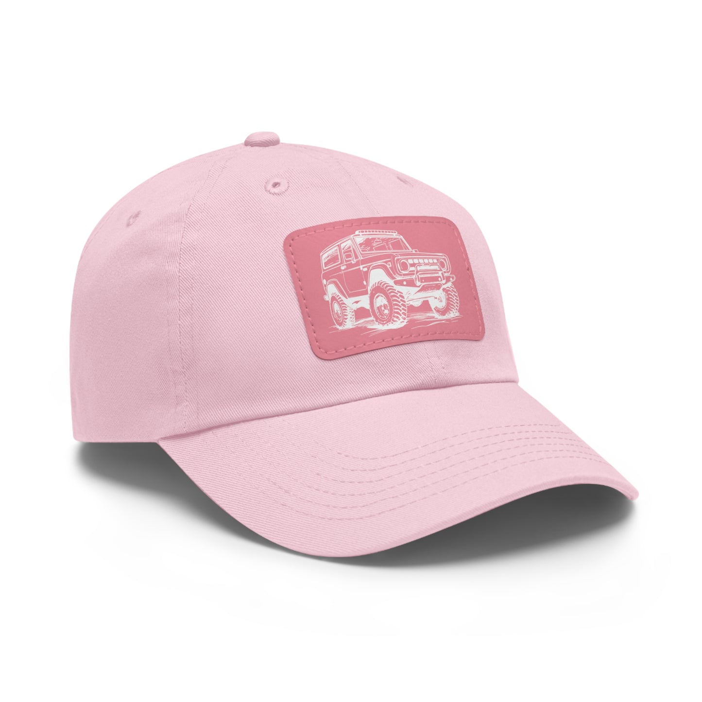 Off-Road Dad Hat with Leather Patch