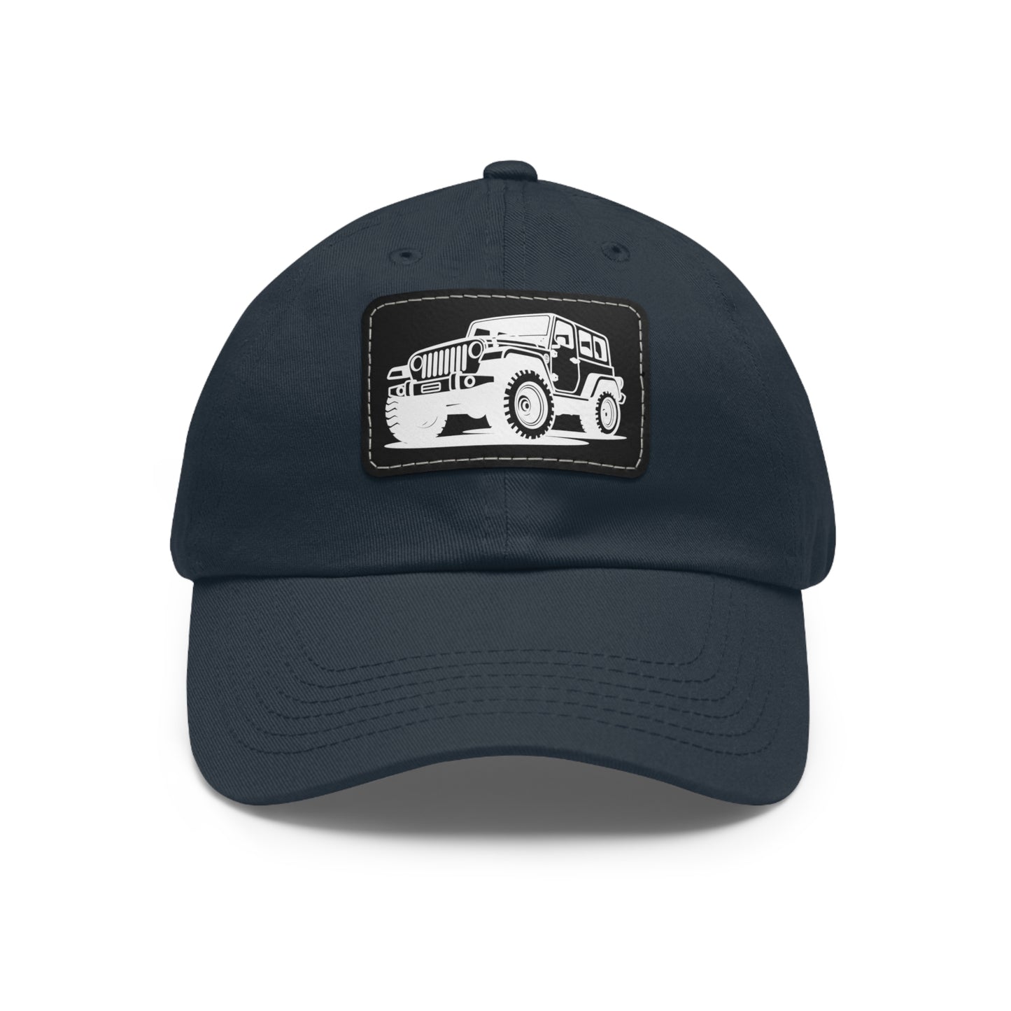 Off-Road Dad Hat with Leather Patch