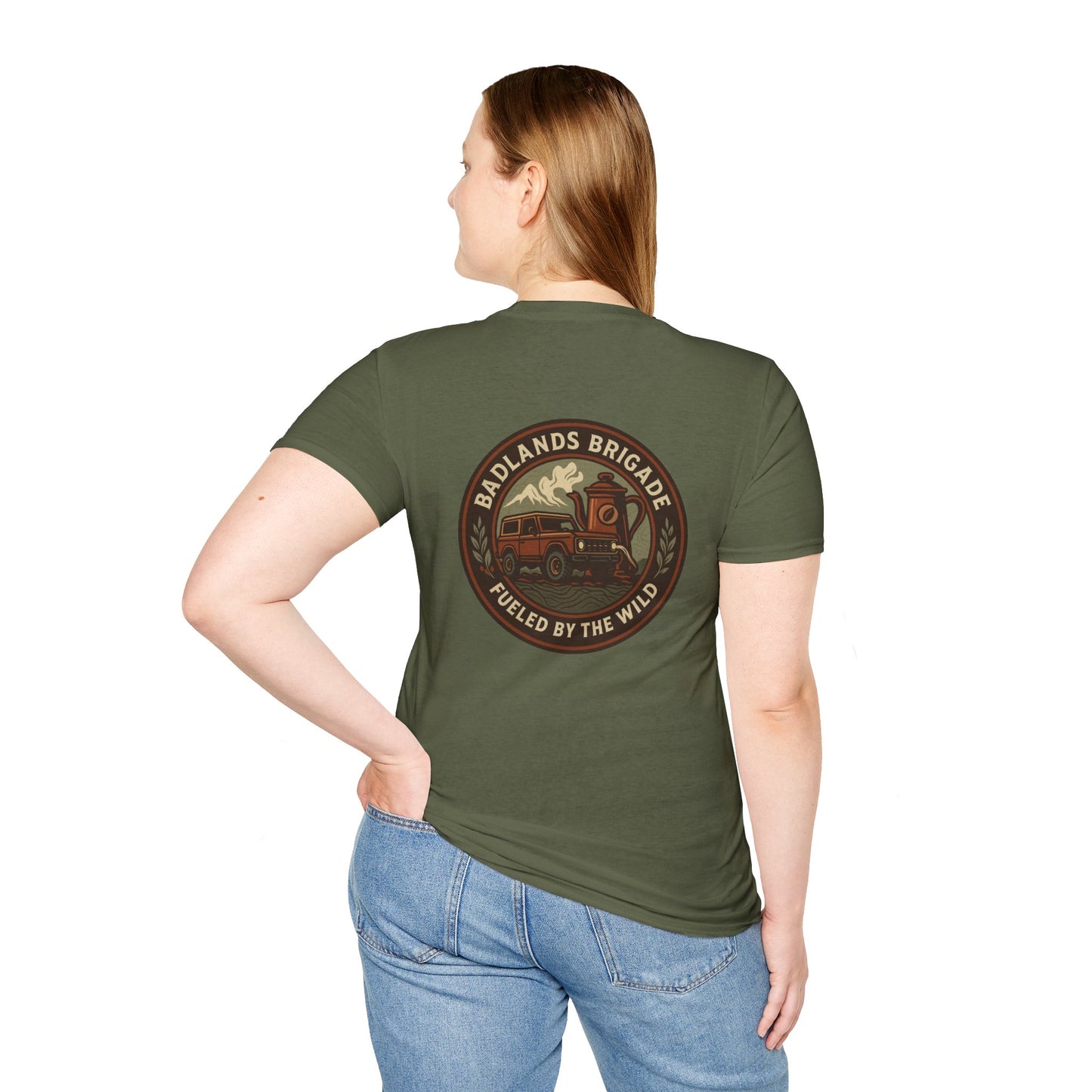 Fueled by the Wild - Badlands Brigade Adventure T-Shirt