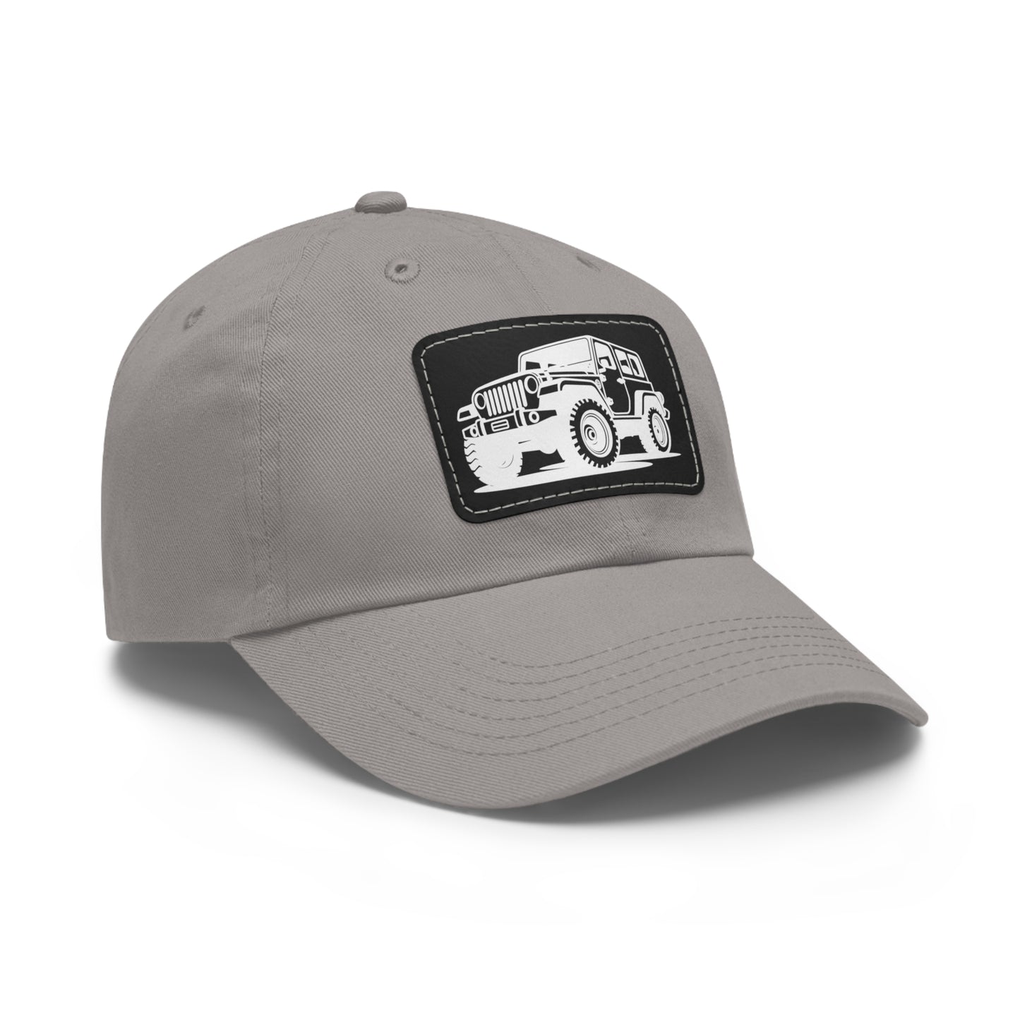 Off-Road Dad Hat with Leather Patch