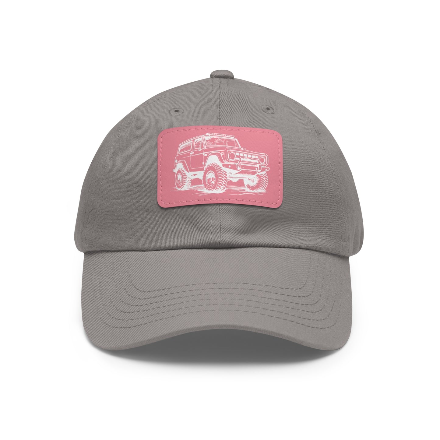 Off-Road Dad Hat with Leather Patch