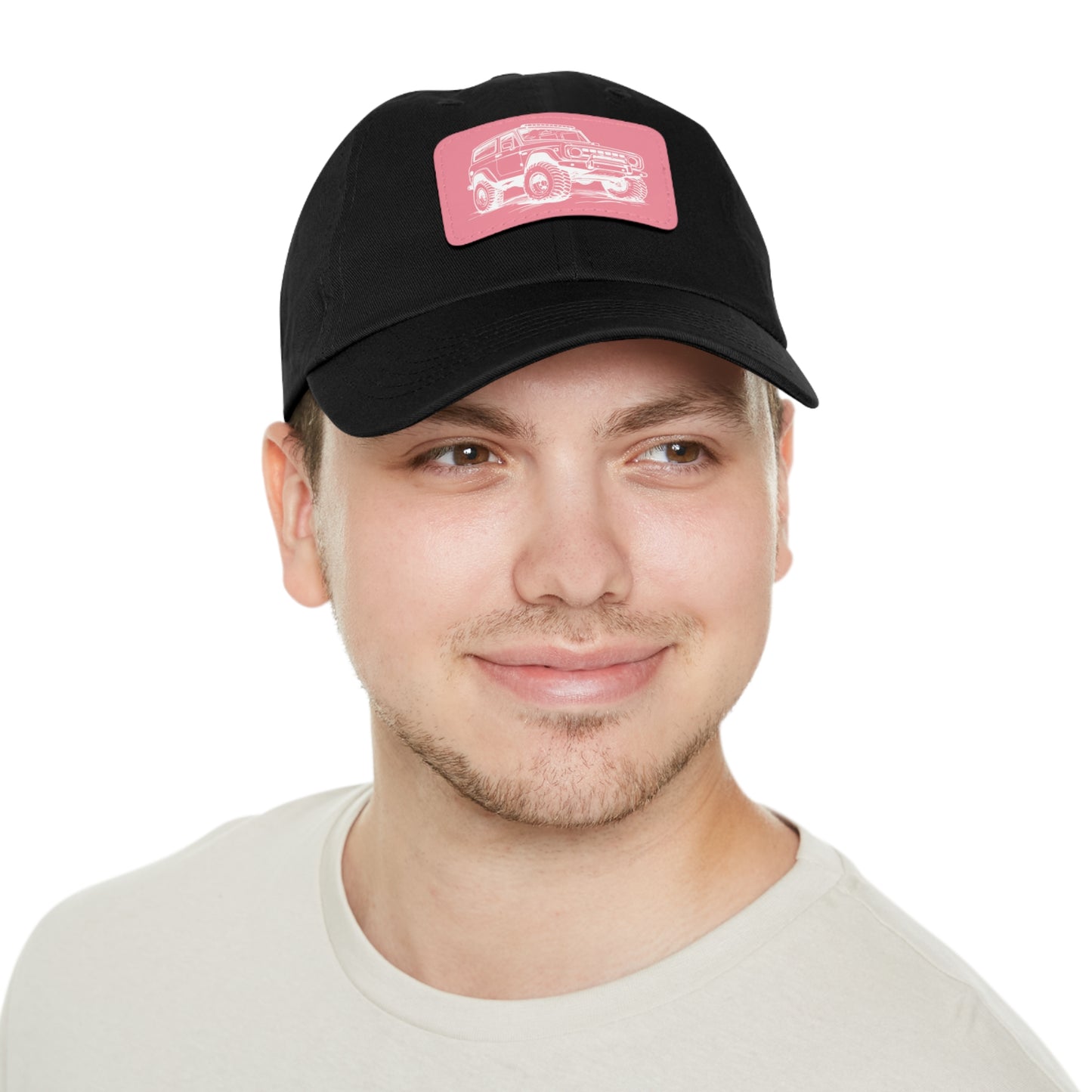 Off-Road Dad Hat with Leather Patch