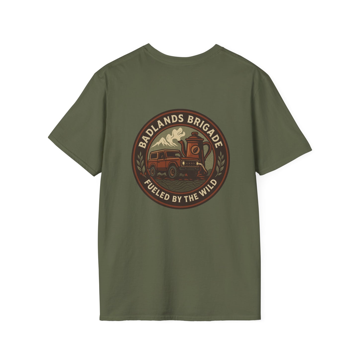 Fueled by the Wild - Badlands Brigade Adventure T-Shirt