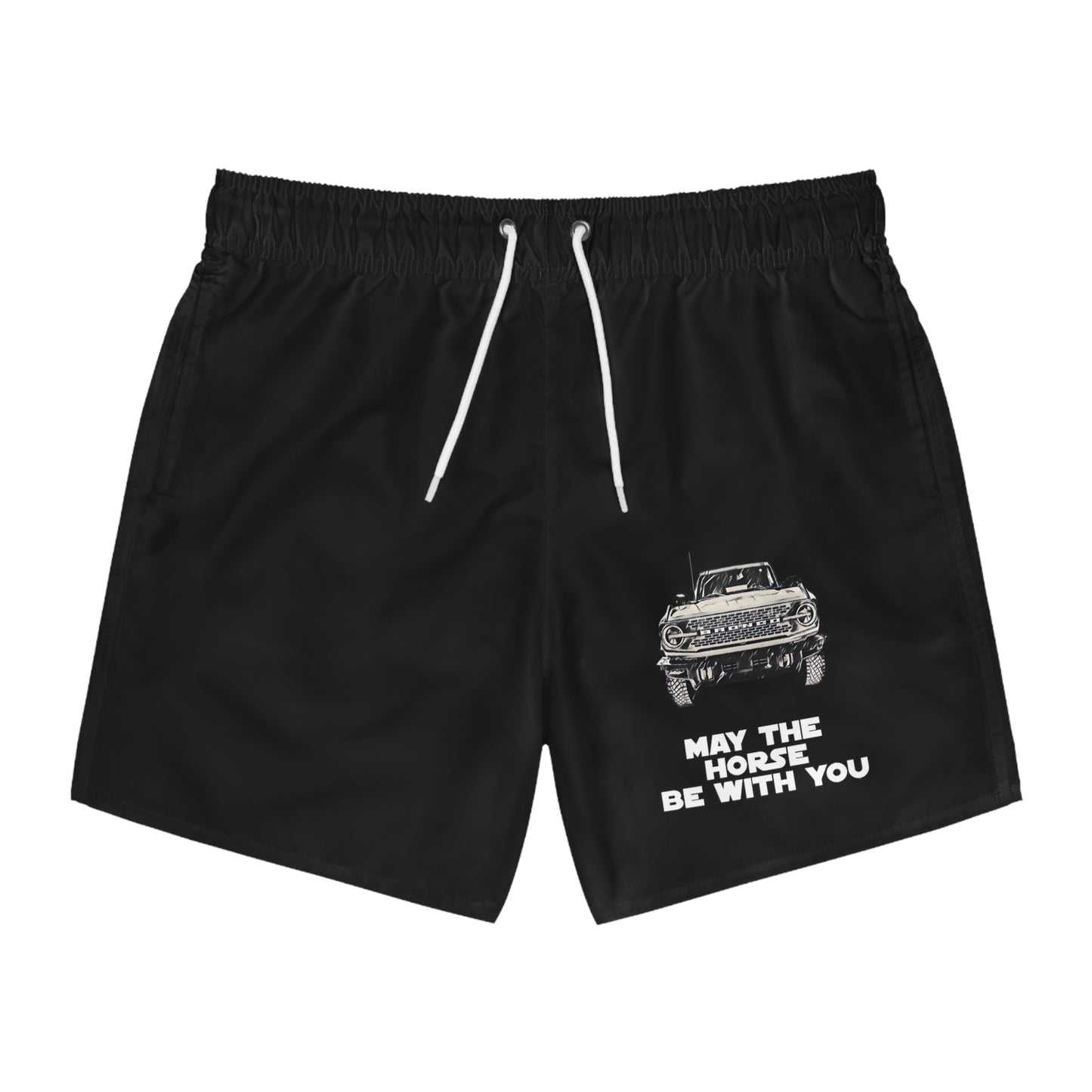 May The Horse Be With You - Bronco - Swim Trunks