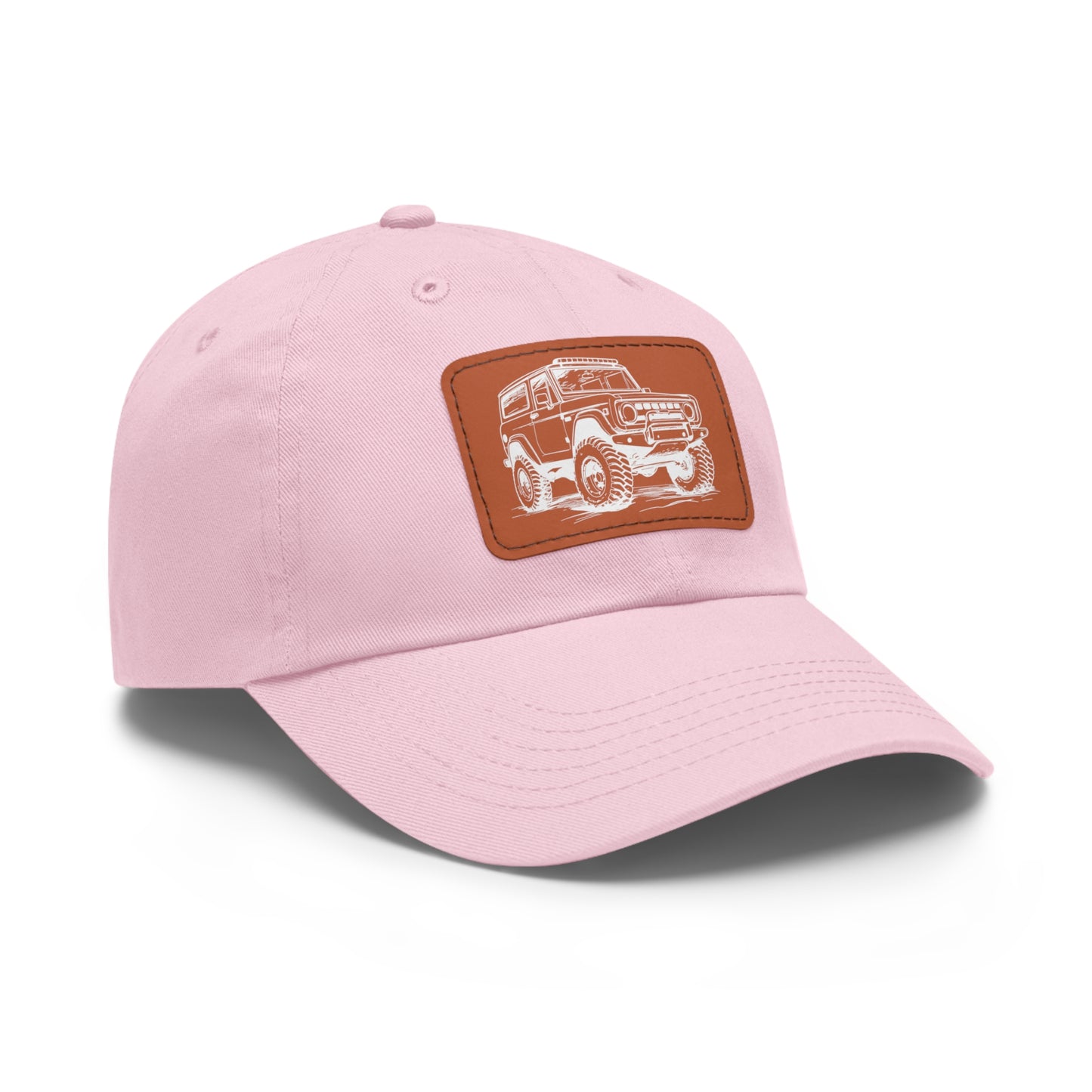 Off-Road Dad Hat with Leather Patch
