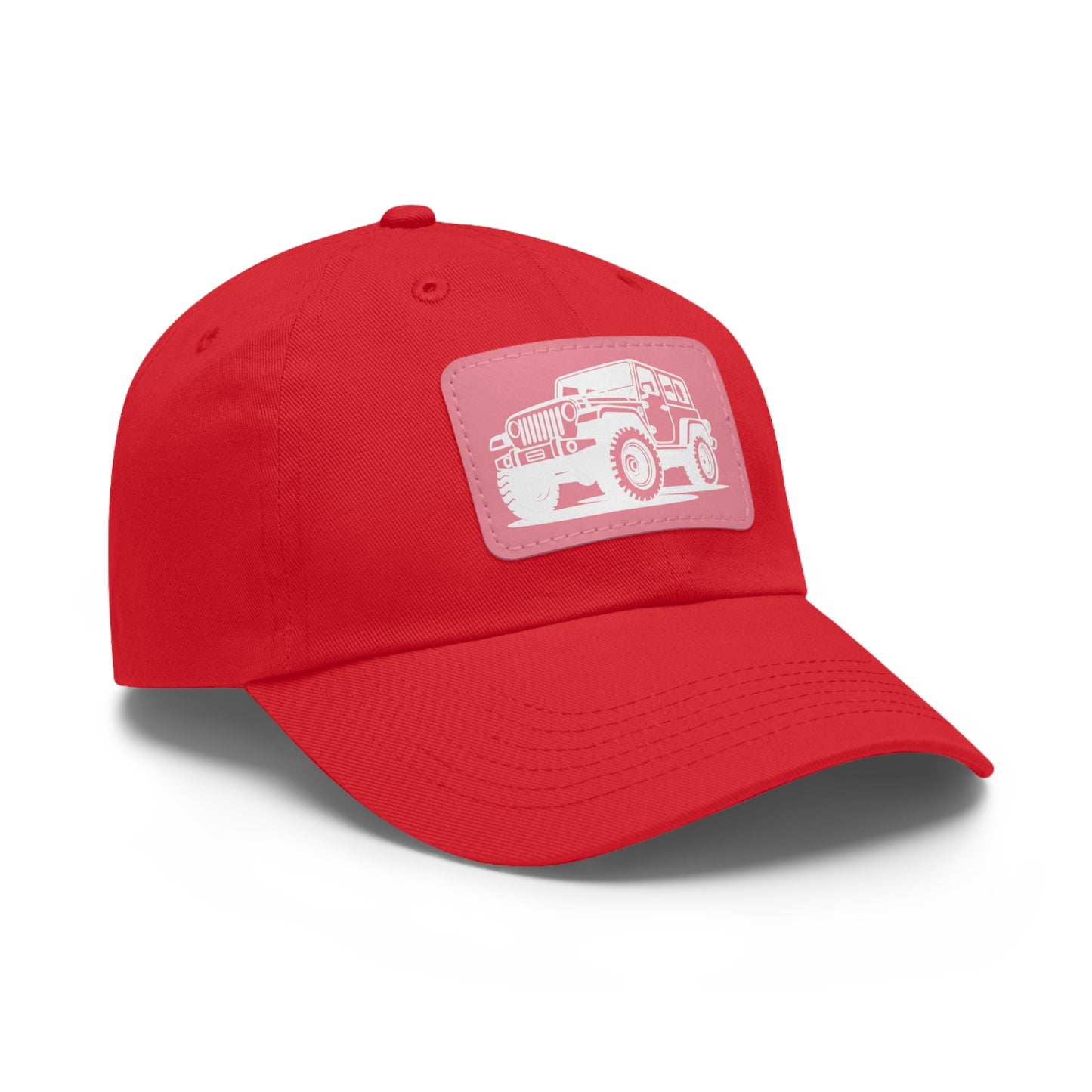 Off-Road Dad Hat with Leather Patch