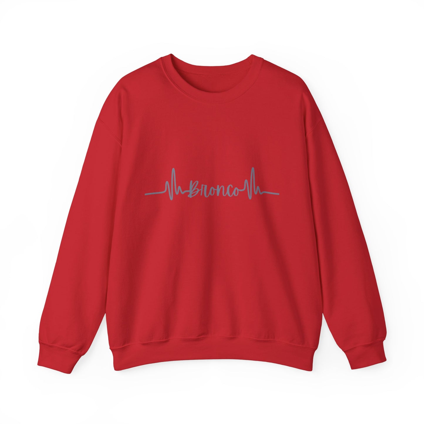 Bronco Heartrate - Unisex Heavy Blend Crewneck Sweatshirt
