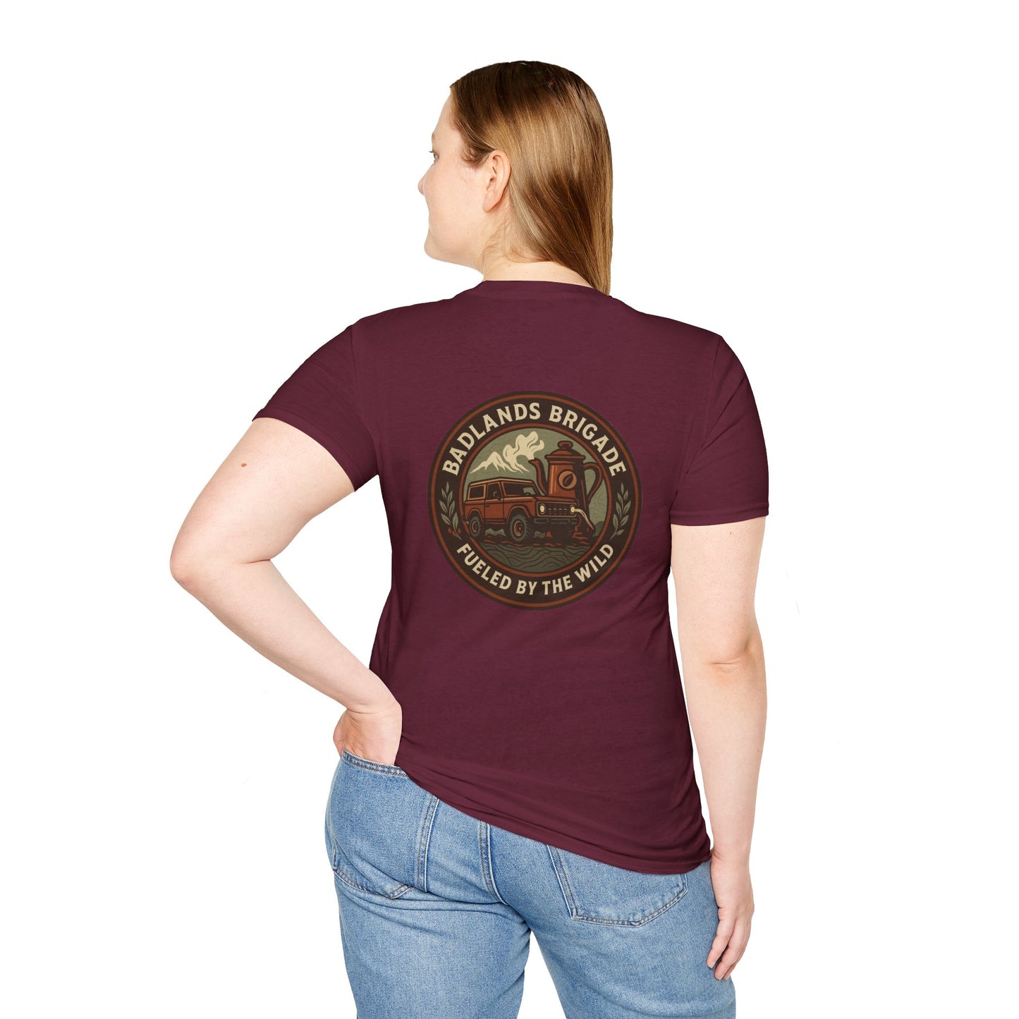 Fueled by the Wild - Badlands Brigade Adventure T-Shirt