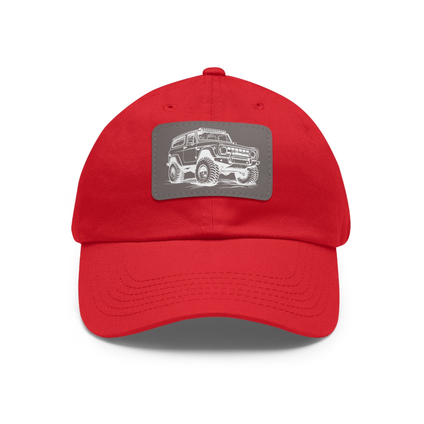 Off-Road Dad Hat with Leather Patch