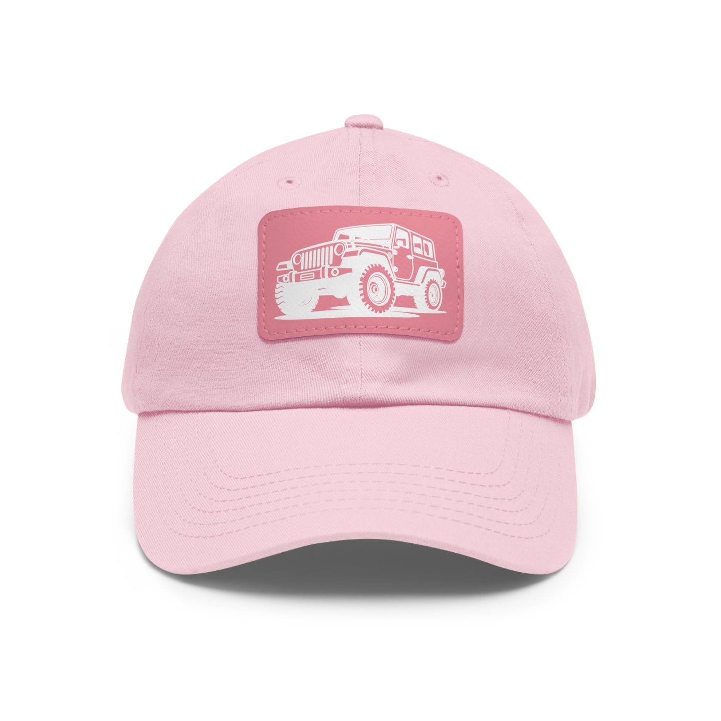 Off-Road Dad Hat with Leather Patch