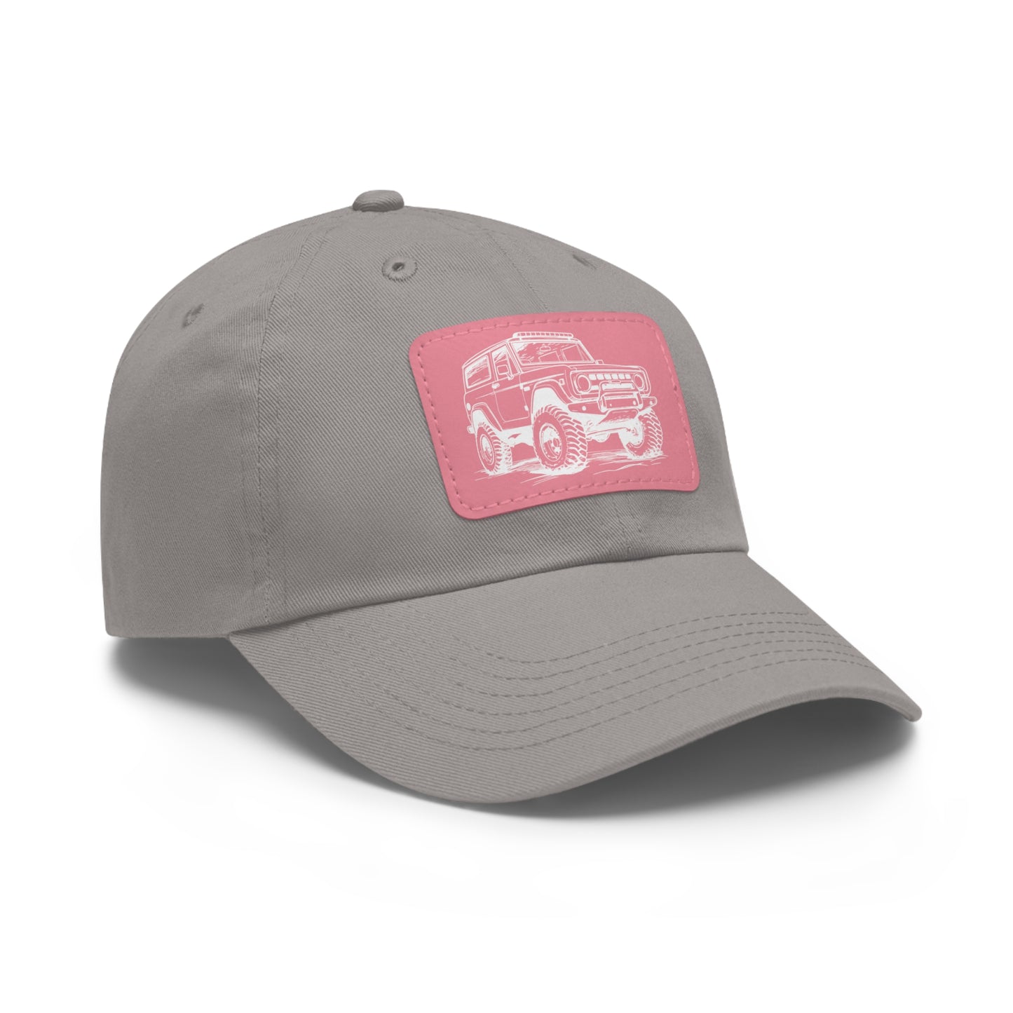 Off-Road Dad Hat with Leather Patch