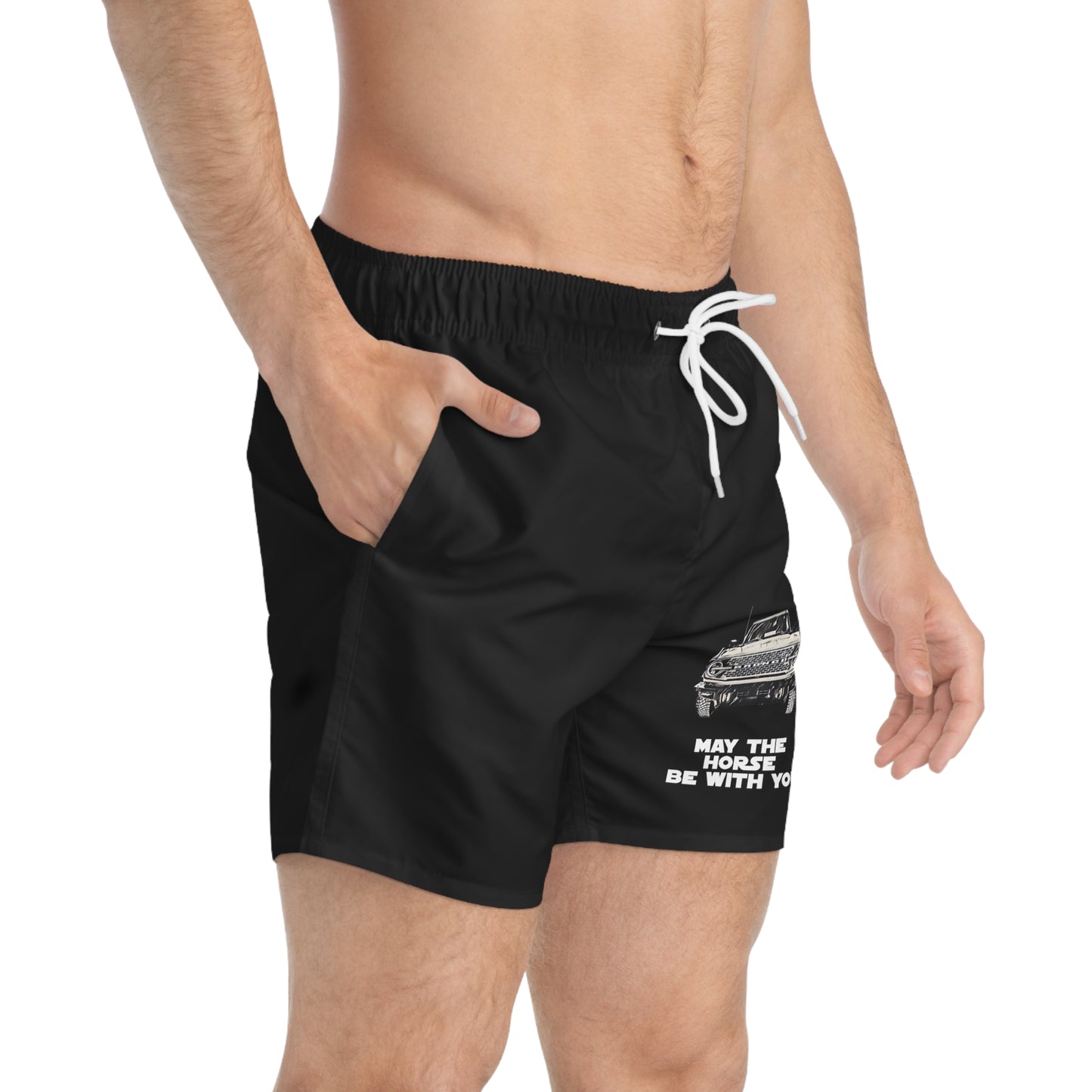 May The Horse Be With You - Bronco - Swim Trunks
