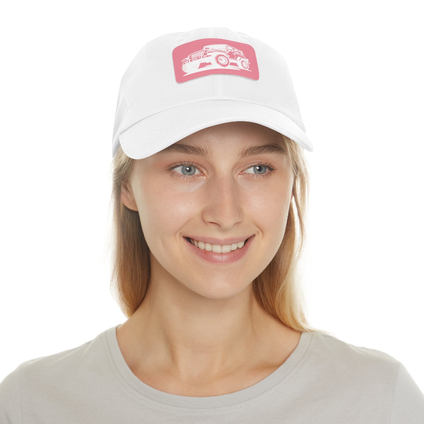 Off-Road Dad Hat with Leather Patch