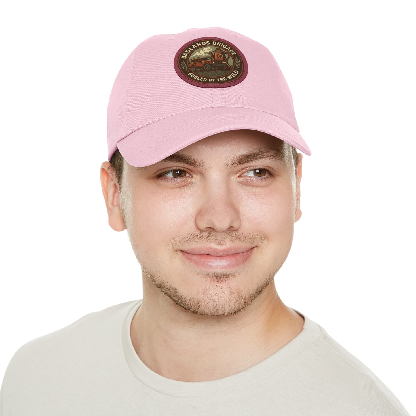 Fueled by the Wild - Badlands Brigade, Dad Hat with Leather Patch