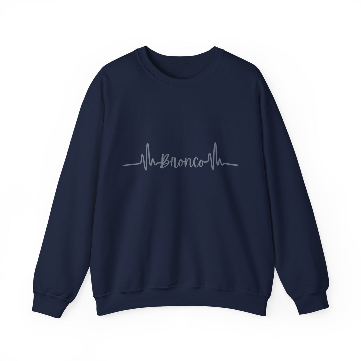 Bronco Heartrate - Unisex Heavy Blend Crewneck Sweatshirt