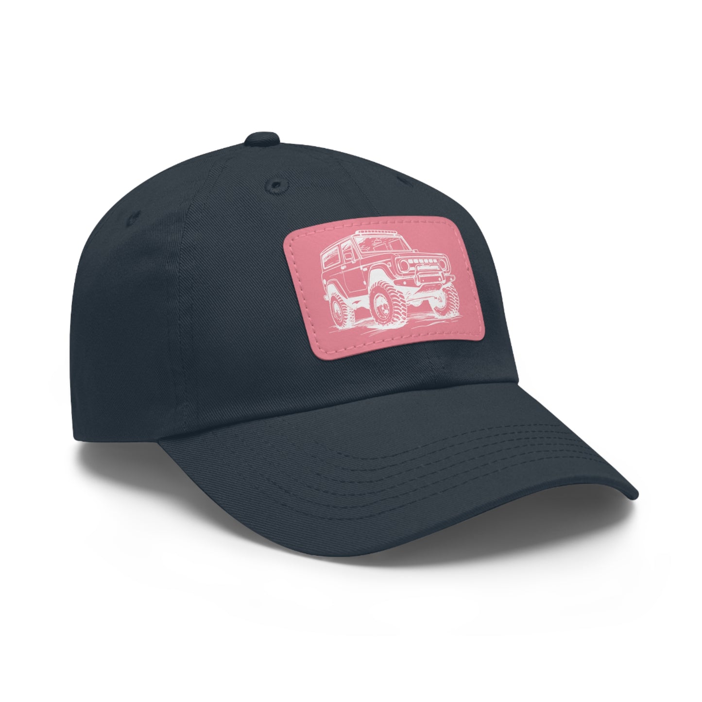 Off-Road Dad Hat with Leather Patch