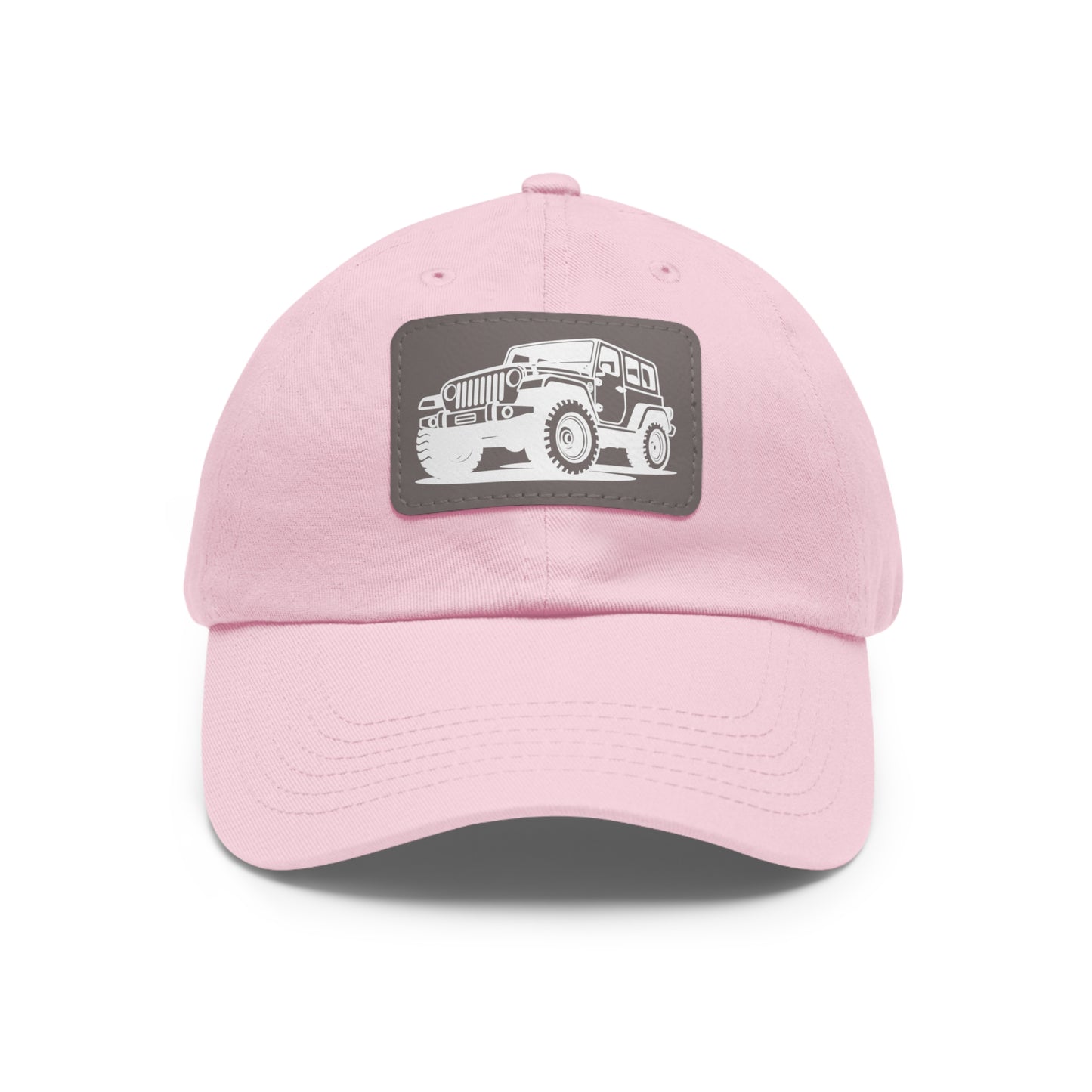 Off-Road Dad Hat with Leather Patch