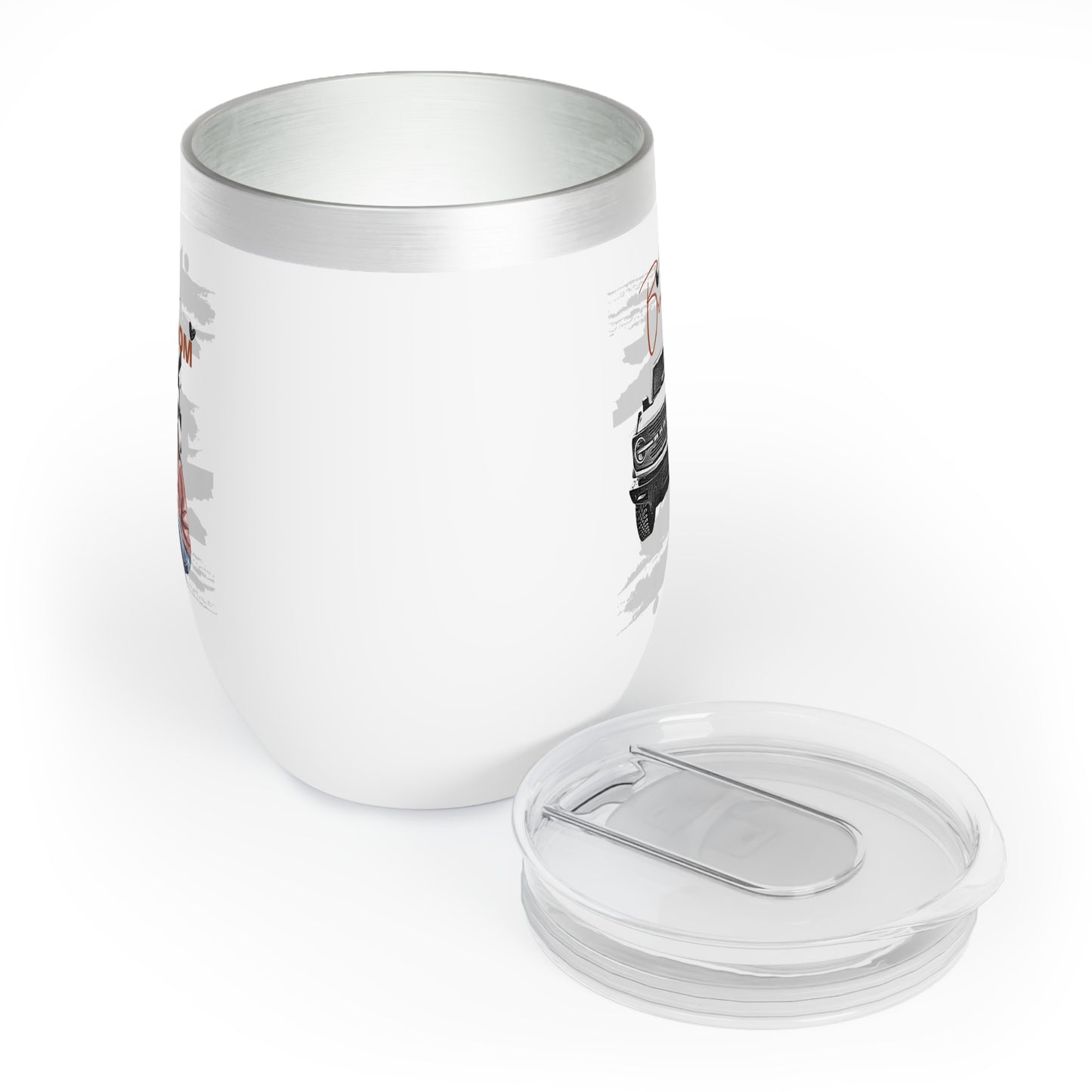 Bronco MOM - Chill Wine Tumbler