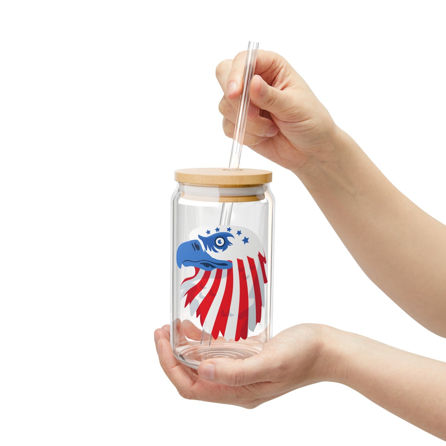 Patriot Sipper Glass, 16oz