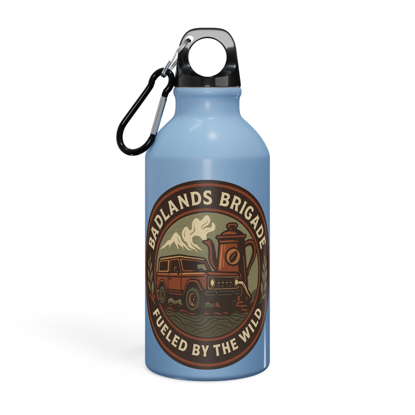 Fueled by the Wild - Badlands Brigade, Oregon Adventure Sport Bottle