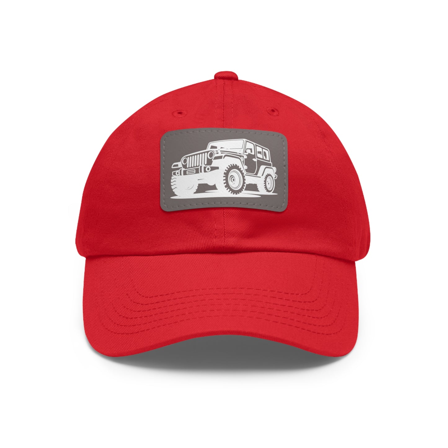 Off-Road Dad Hat with Leather Patch