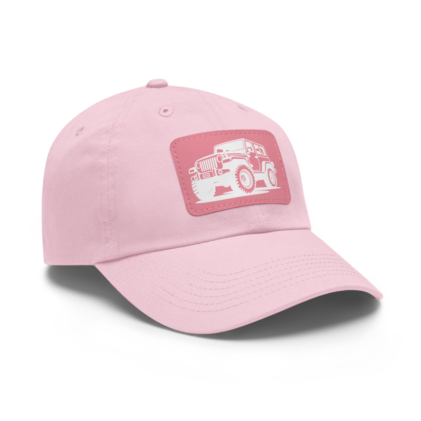 Off-Road Dad Hat with Leather Patch