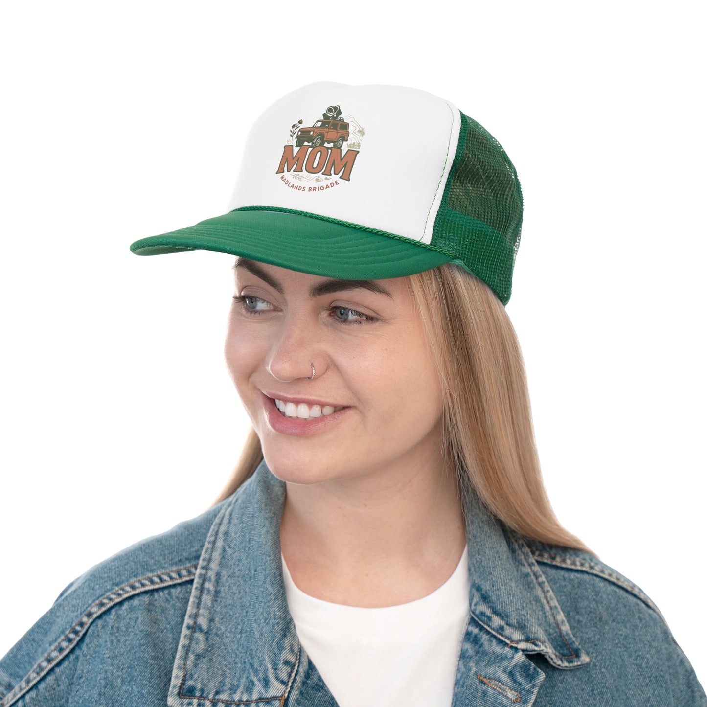 MOM's Adventure Stylish Trucker Cap – Adventure Ready with 'MOM' Design
