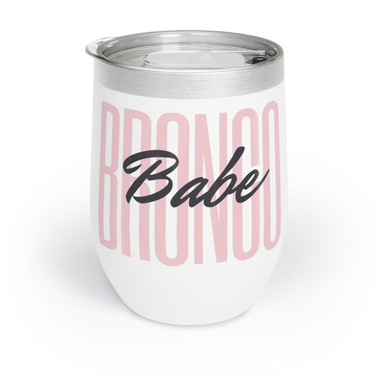 Bronco Babe - Chill Wine Tumbler