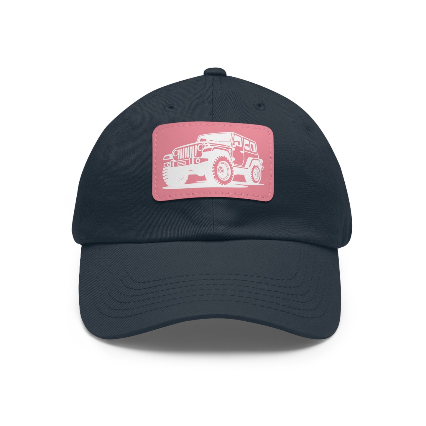 Off-Road Dad Hat with Leather Patch