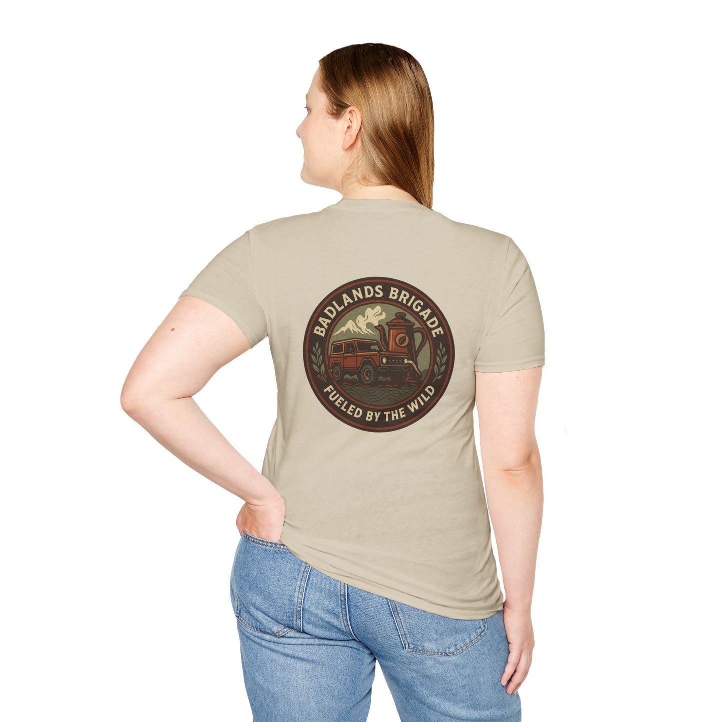 Fueled by the Wild - Badlands Brigade Adventure T-Shirt