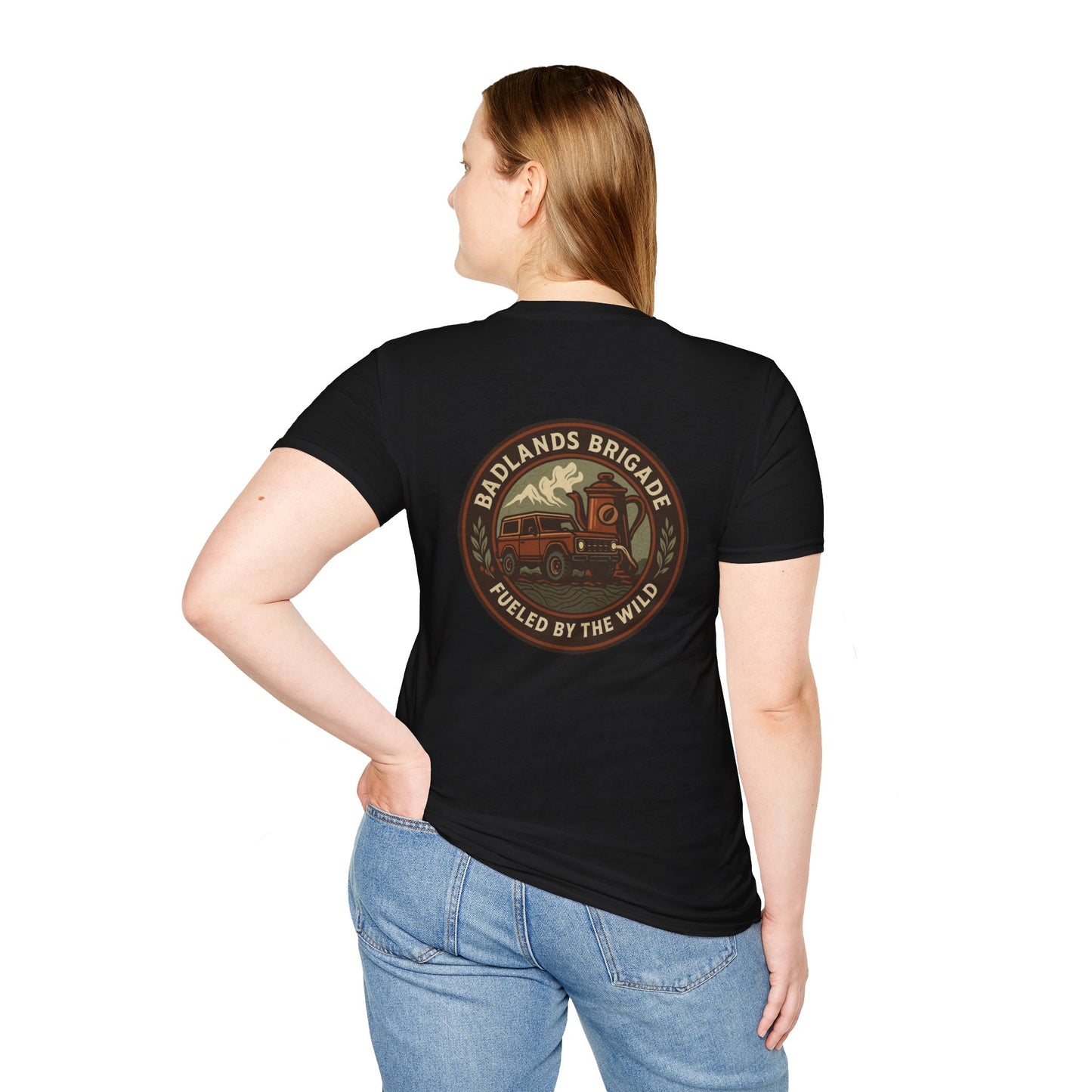 Fueled by the Wild - Badlands Brigade Adventure T-Shirt