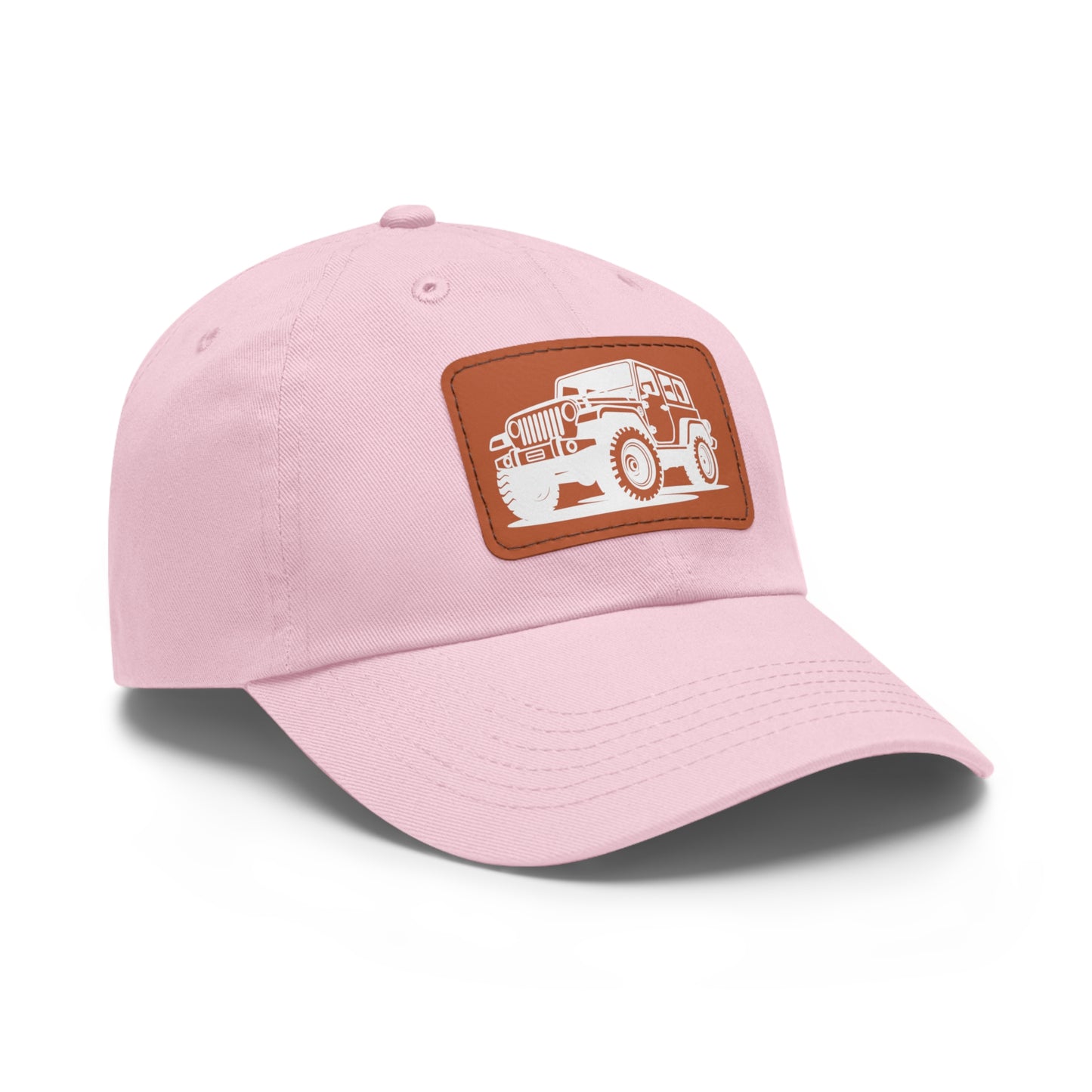 Off-Road Dad Hat with Leather Patch