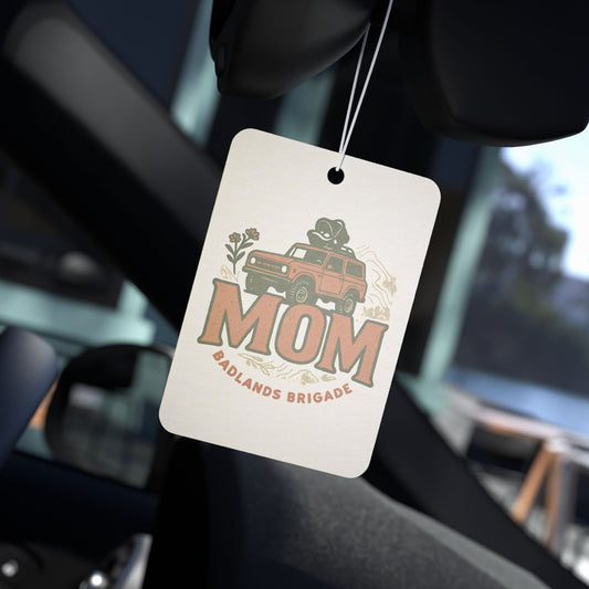 MOM's Adventure Car Air Freshener - Badlands Brigade