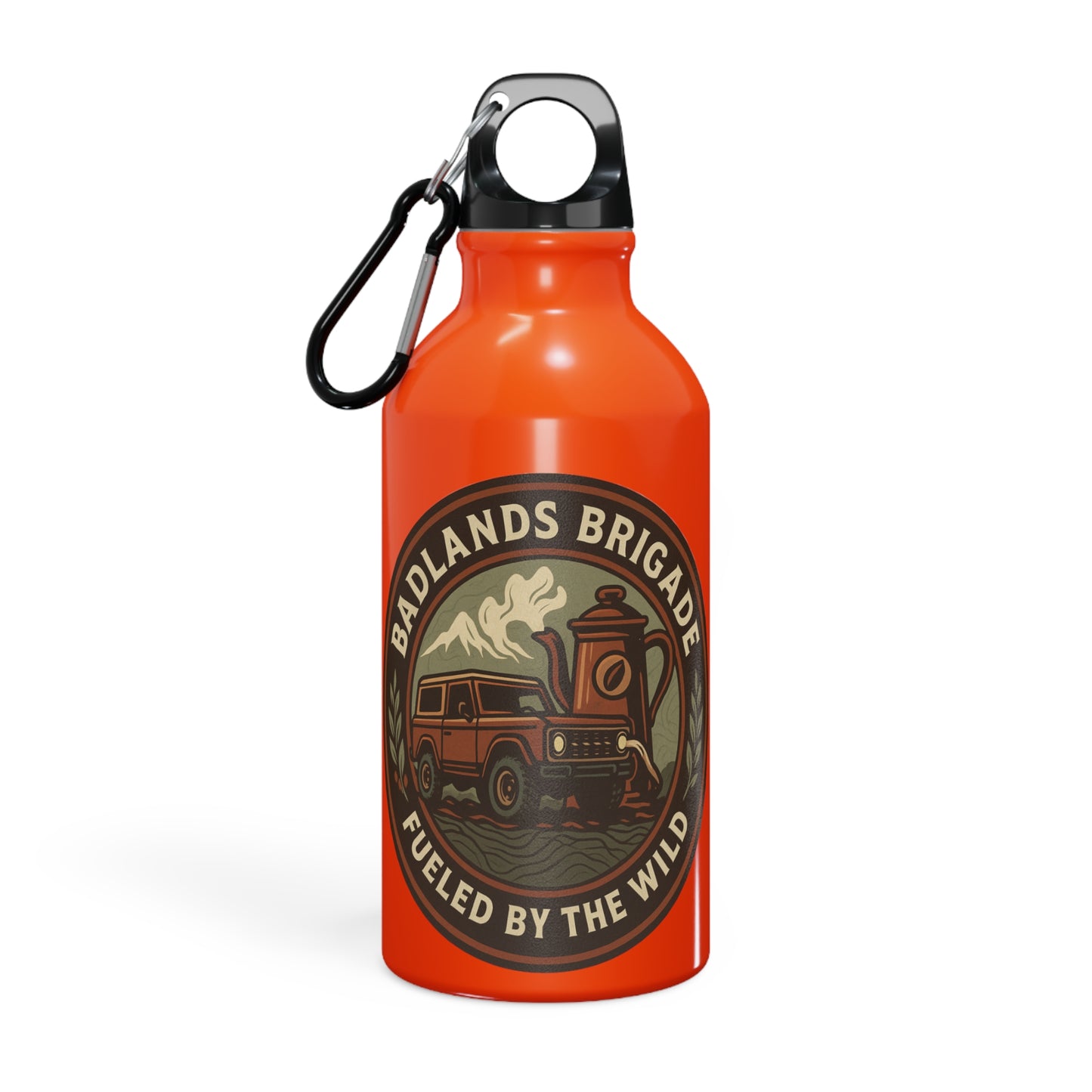 Fueled by the Wild - Badlands Brigade, Oregon Adventure Sport Bottle