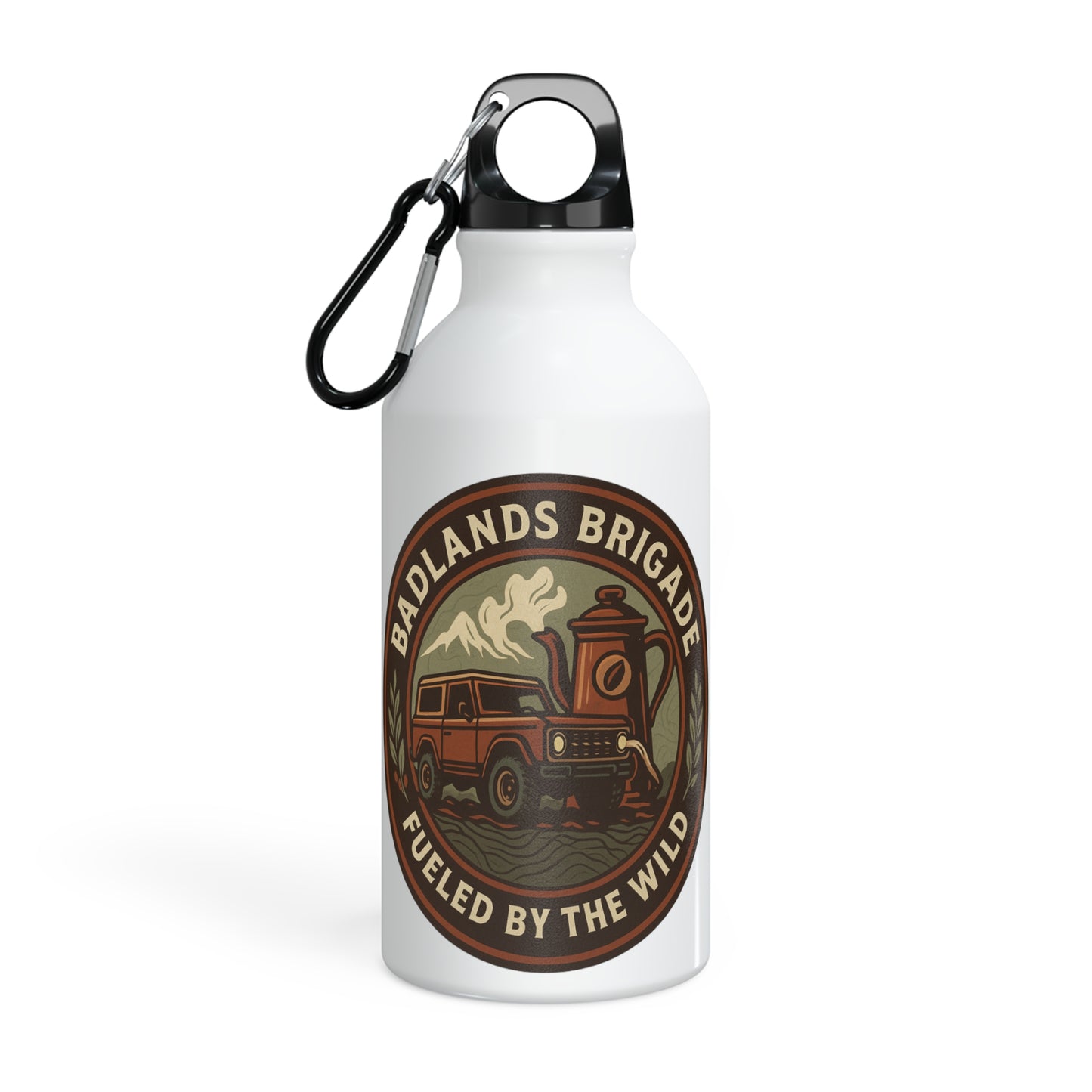 Fueled by the Wild - Badlands Brigade, Oregon Adventure Sport Bottle