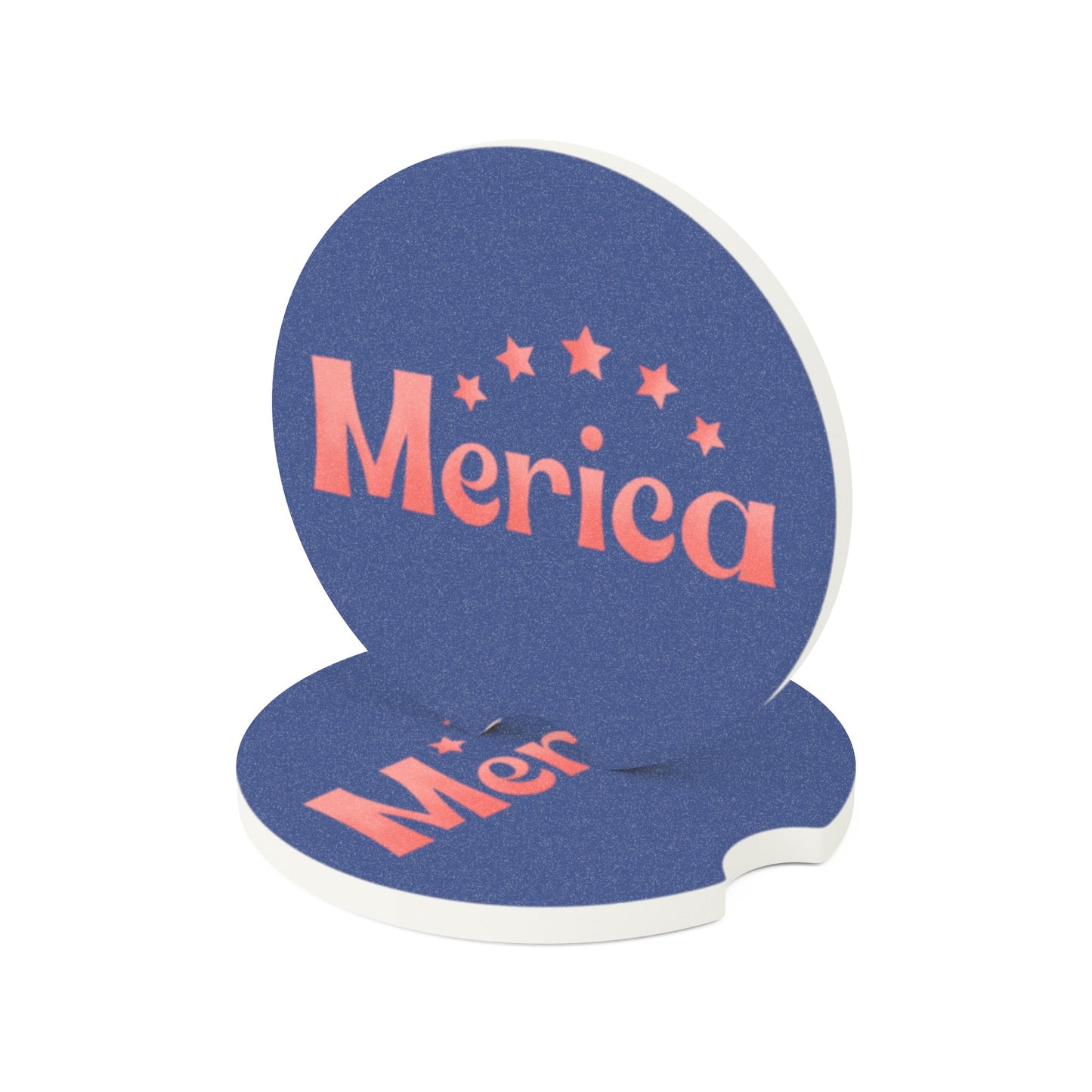 Patriot Soapstone Car Coaster