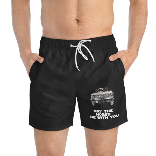 May The Horse Be With You - Bronco - Swim Trunks