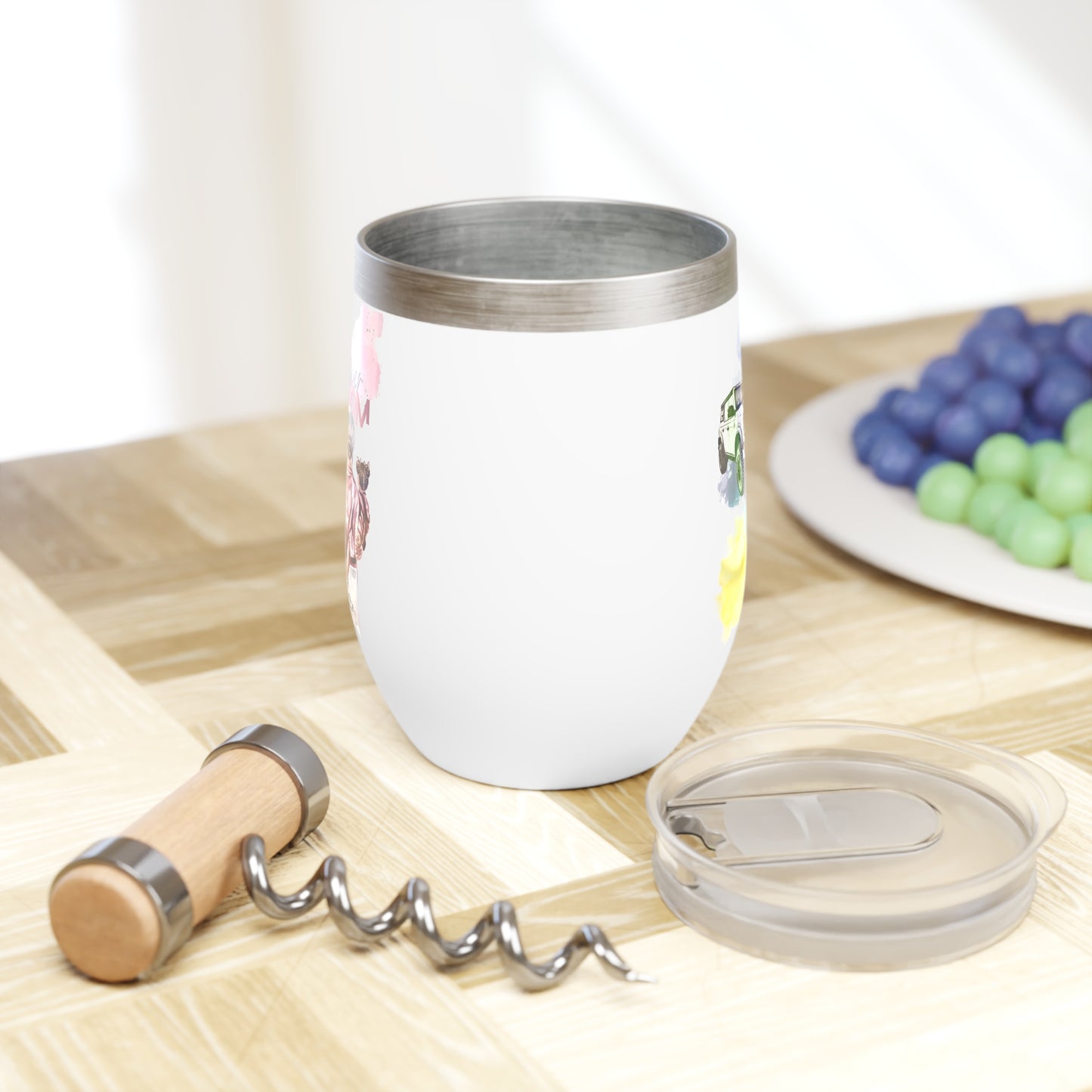 Bronco / Super MOM / Mom of Girls - Chill Wine Tumbler