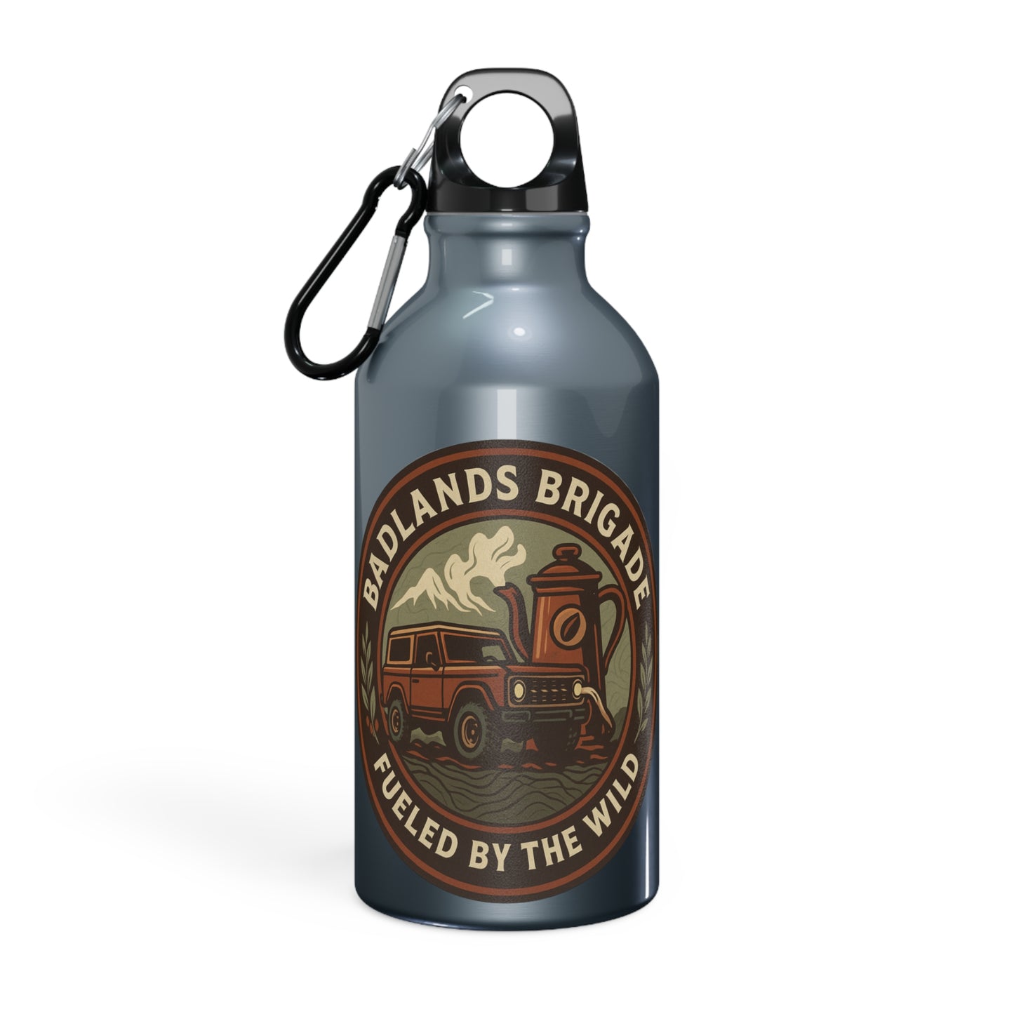 Fueled by the Wild - Badlands Brigade, Oregon Adventure Sport Bottle