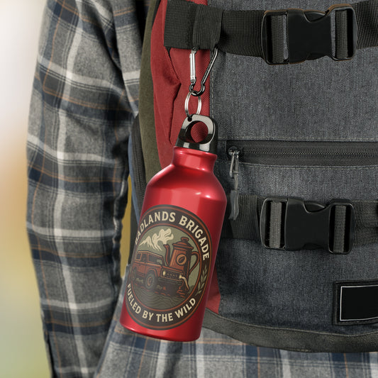 Fueled by the Wild - Badlands Brigade, Oregon Adventure Sport Bottle